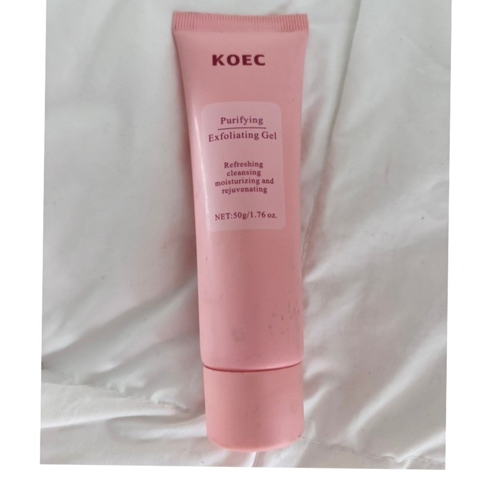 KOEC Purifying Exfoliating Gel 50g 1.76oz Refreshing Cleansing Moisturizing Pink
